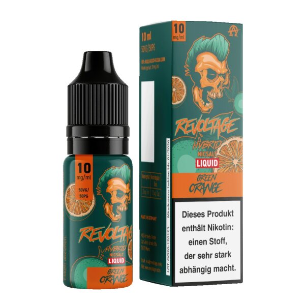 10mg Green Orange 10ml Lot AT-GO10-190923
