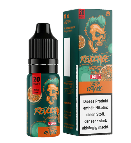 20mg Green Orange 10ml  Lot AT-GO20-190923