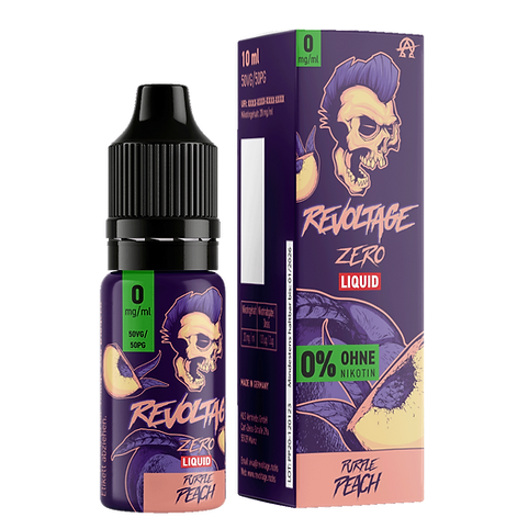 0mg Purple Peach 10ml Lot AT-PP0-190923