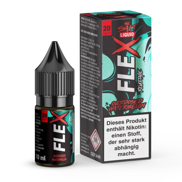 20mg Flex E-LIQUID Overdosed  Watermelon 10ml