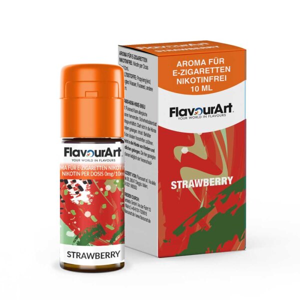 FlavourArt Erdbeere 10 ml Aroma