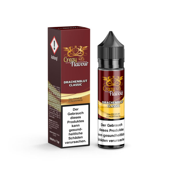 Crazy Flavour Drachenblut Classic 10ml in 60ml