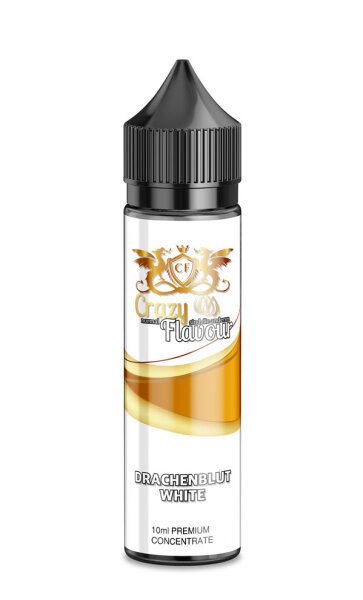 Crazy Flavour Drachenblut White 10ml in 60ml