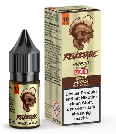 Revoltage Hybrid Nicsalt Liquid 10mg Tobacco Vanilla 10ml