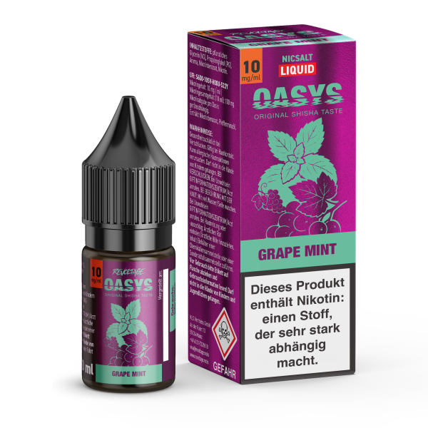 10mg Oasys GRP MNT 10ml