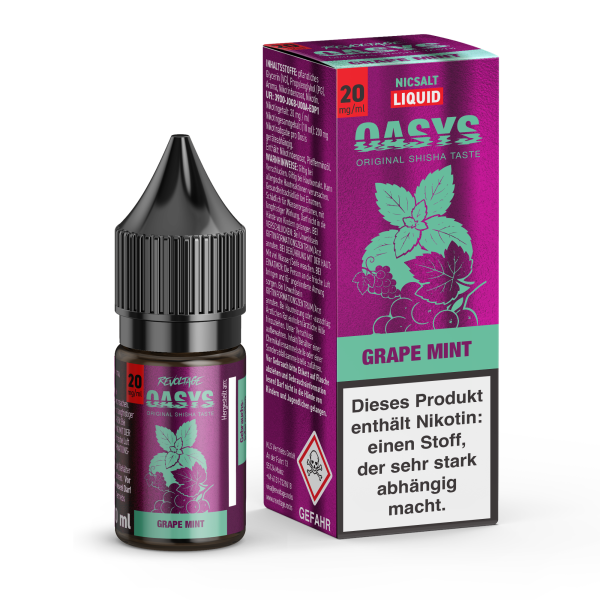 20mg Oasys GRP MNT 10ml