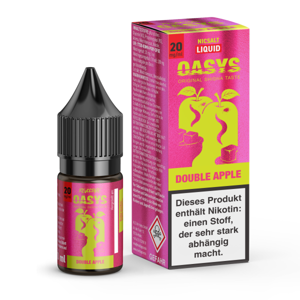 Revoltage Nicsalt Liquid 20mg Oasys Double Appl 10ml