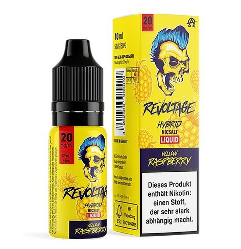 20mg Yellow RSPB 10ml Salz