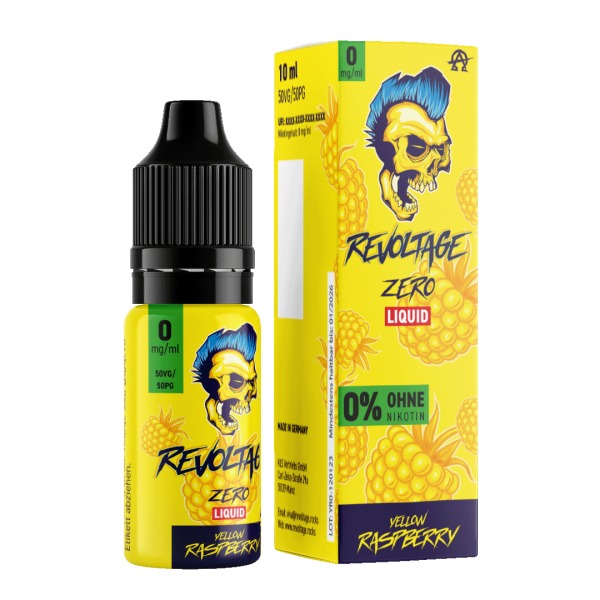 0mg Yellow RSPB 10ml Lot AT-YR00-190923
